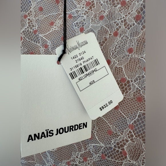 Anaïs Jourden Duo Lace Off-The-Shoulder Mini Dress - Picture 8 of 9